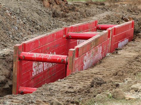 non metal trenching boxes|types of trench boxes.